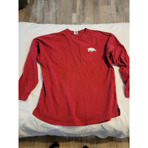 Pressbox small womens long sleeve razorbacks top - Picture 1 of 7